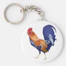 Coq Keychain Porte-clef