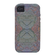 Coque iphone bleu de marbre de motif d'aluminium d coques vibe iPhone 4
