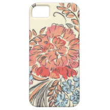 coque iphone, cru, fleur iPhone 5 case