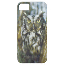 Coque iphone de hibou de cri strident coques Case-Mate iPhone 5