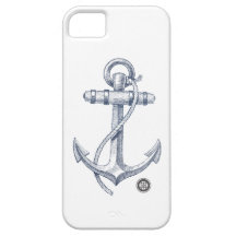 Coque iphone mince d'ancre - l'indépendant créatif étuis iPhone 5