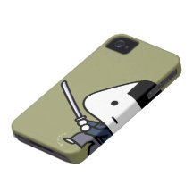coque iphone - samouraï de RiceBall Étui iPhone 4