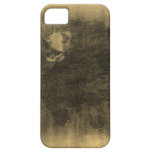 Coque iphone vintage de l'art #2 d'ours noir coque iPhone 5 Case-Mate