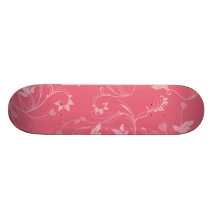 Corail floral skateboards personnalisés
