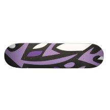 Corail pourpre plateaux de skateboards customisés