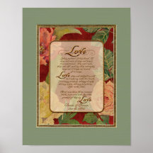 Corinthiens contemporains 13 du chapitre 1 d'amour posters
