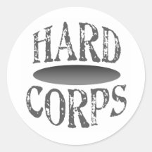 Corps durs autocollants