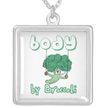 Corps par le collier de brocoli