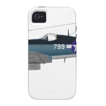 Corsaire 799 de Vought F-4U iPhone 4 Case