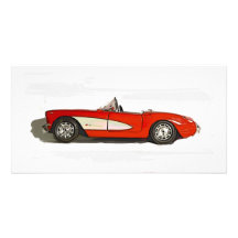 CorvetteSide Fotokaart Sjabloon