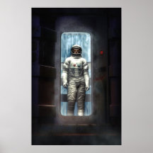 Cosmonaute d'astronaute posters