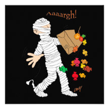 Costume de maman de Halloween avec le sac de sucre Bristol Personnalisé