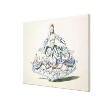 Costume d'opéra, de la collection de Plaisirs de m Toile Tendue Sur Châssis