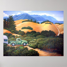 Côte de la Californie Posters