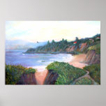 Côte Pacifique, plage de Montara Posters