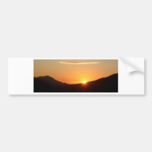 coucher du soleil adhésif pour voiture