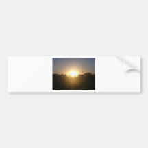 Coucher du soleil autocollants pour voiture