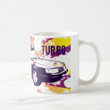 coucher du soleil de grunge de tasse de turbo de 9