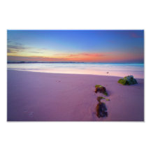 Coucher du soleil de Kirra, la Gold Coast Impression Photo