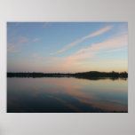Coucher du soleil de lac Chesley Posters