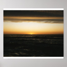 coucher du soleil de San Diego Affiche