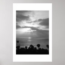 Coucher du soleil de San Diego Posters