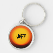 Coucher du soleil Keychain nommé Porte-clef