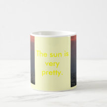 Coucher du soleil mug