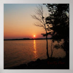 Coucher du soleil par le silex de KrisTy Posters