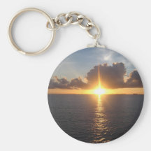 Coucher du soleil porte-clefs
