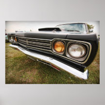 Coucou terrestre 1969 de Plymouth Posters