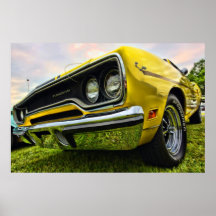 Coucou terrestre 1970 de Plymouth Posters