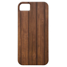 Couleur en bois de chocolat d'arbre de texture étuis iPhone 5