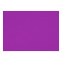 Couleur pourpre 4,5 x 6,25 pouces invitation personnalisée