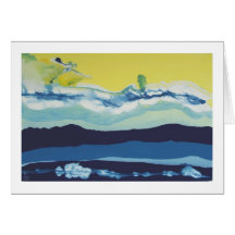 Couleurs des vacances par Peter Heuscher Carte