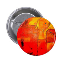 Couleurs vibrantes de peinture unique abstraite d' badge