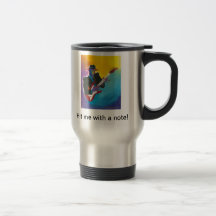 Coup avec une note ! mug