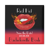 Coup d'un rouge ardent de Bachelorette