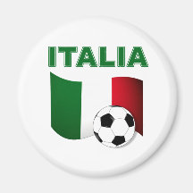 coupe du monde du football du football de l'Italie Magnets Pour Réfrigérateur