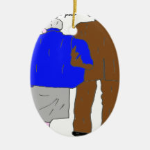 COUPLE 3 IL N'Y A PAS D AGE POUR S AIMER.png Décorations Pour Sapins De Noël