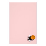 coupure par le basket-ball papier à lettre customisable