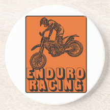 Course de moto dessous de verres