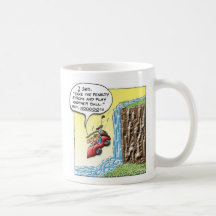 Course de pénalité tasse à café