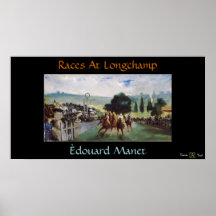COURSES À LONGCHAMP POSTERS