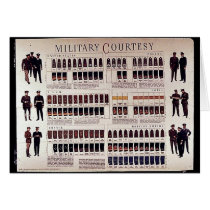 Courtoisie militaire carte