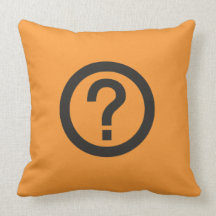 Coussin de MoJo d'Américain de pictogramme