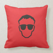 Coussin de MoJo d'Américain de pictogramme