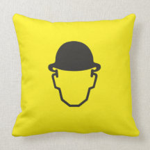 Coussin de MoJo d'Américain de pictogramme