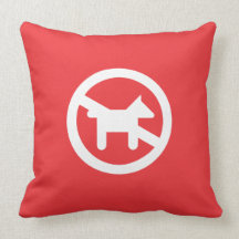 Coussin de MoJo d'Américain de pictogramme