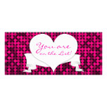Coutume fascinante de coeur de roses indien invitations personnalisées